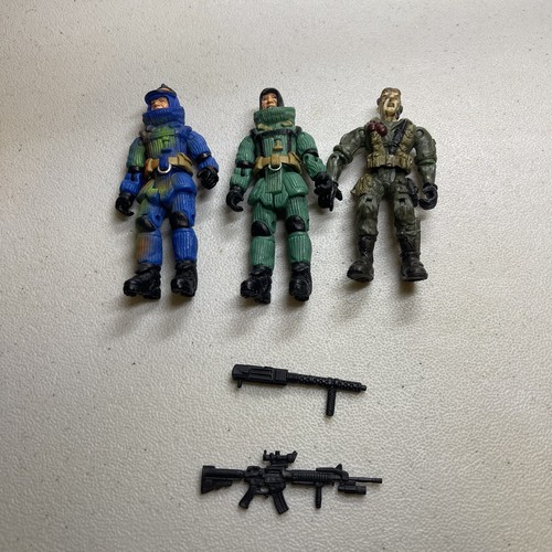 Lot De 22 Figurines Soldats Chap Mei Et Lanard - Sans Armes - GI Joe Style - Occasion