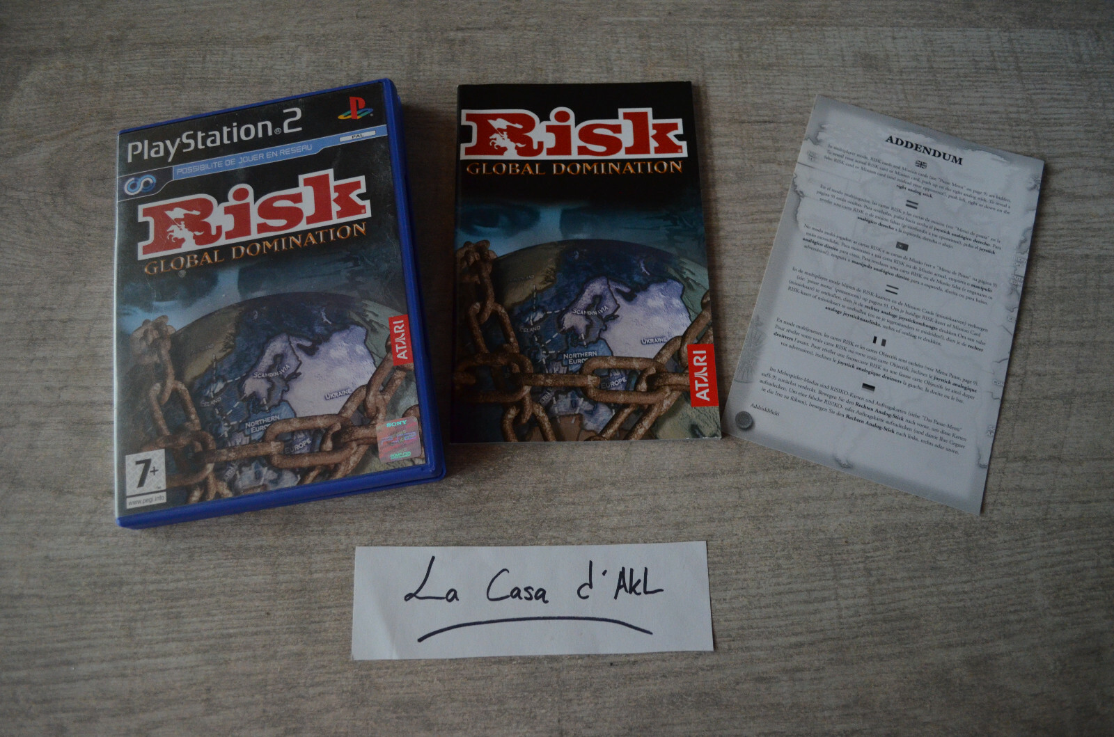Risk Global Domination complet sur Playstation 2 PS2 FR TTBE 