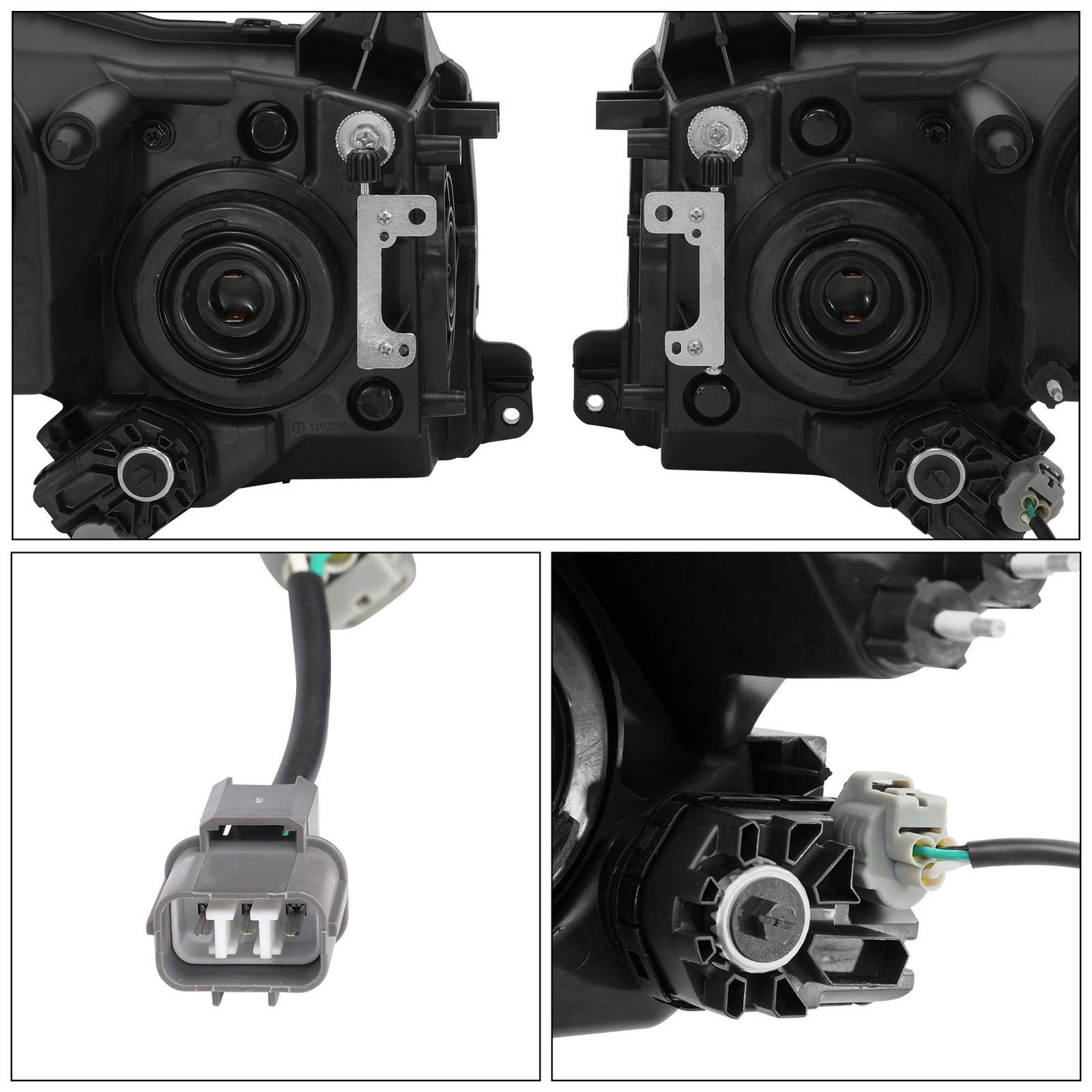 Front Headlight Head Light Lamp Assembly Fit For Honda Goldwing GL1800 2001-2011