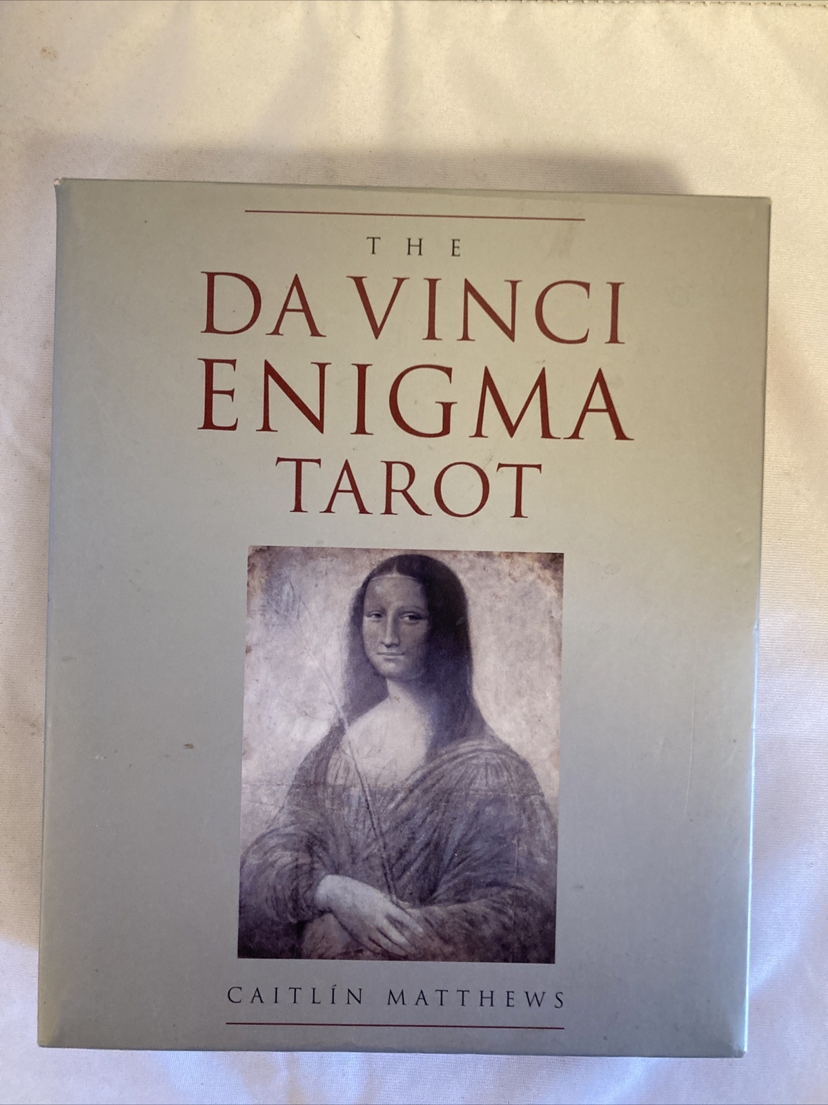 TAROT CARDS Da Vinci Enigma SC BOOK Box Set 2005 First Edition Caitlin Matthews