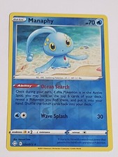 MANAPHY 024/072  Shining Fates Pokemon Card Reverse Holo NEW