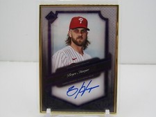 BRYCE HARPER 2021 TOPPS TRANSCENDENT GOLD FRAMED AUTOGRAPH! #09/10! PHILLIES!