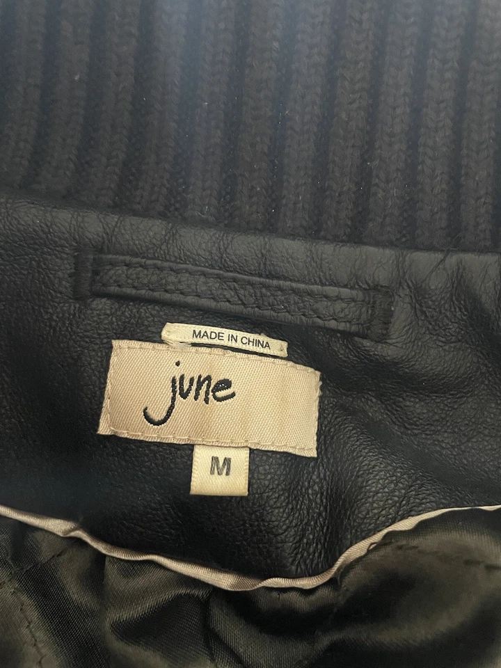 Chaleco de cuero para mujer June - mediano  Foto 2 de 4