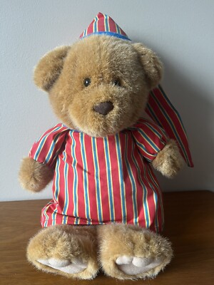 Avon Sleepy Sherman Dream W/ Me Bedtime Singing Teddy Bear Plush Vtg DOESNT WORK