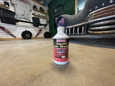 #ad GENUINE TOYOTA LIQUID CAR WASH CONCENTRATE 12oz. BOTTLE $16.95