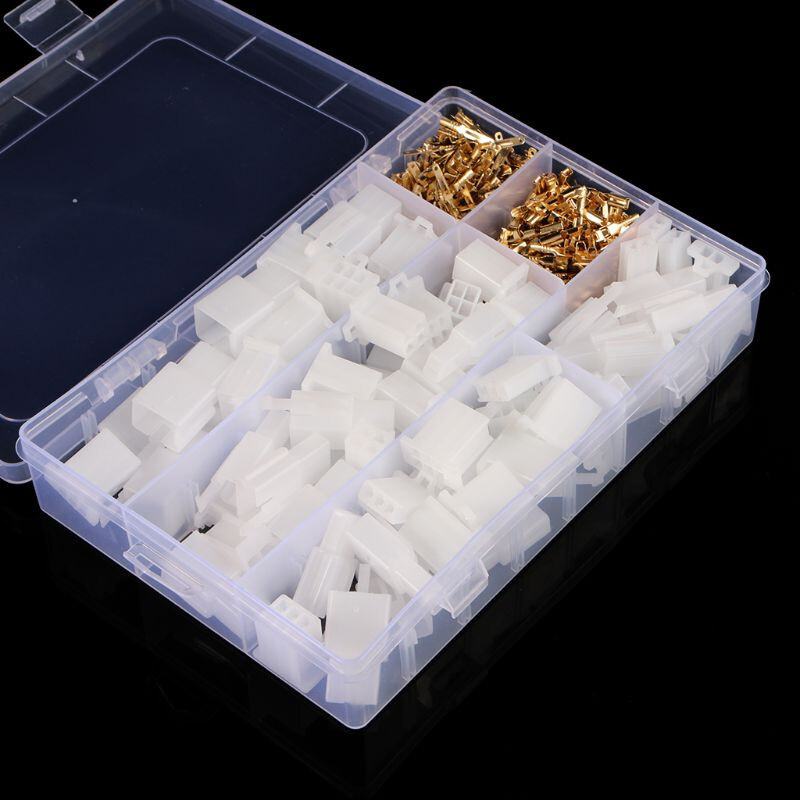 2.8mm Motorcycle Electrical Wire Cable Male Female Terminal Connectors 380Pcs