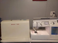 husqvarna designer 1 sewing machine with accessories