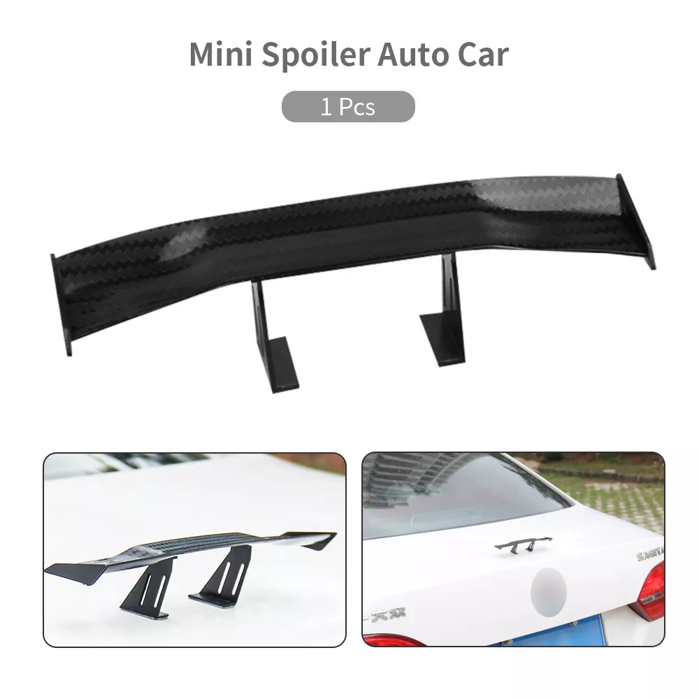 Universal Mini Spoiler Auto Car Tail Decoration Spoiler Wing Carbon Fiber