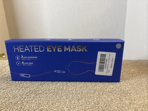 Ezona Heated Eye Mask, Warm Eye Compress Mask for Dry Eyes, USB Electric Eye Hea