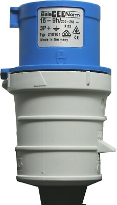CEE Bals Stecker 16A 230V 4-polig IP44 9h Quick Connect