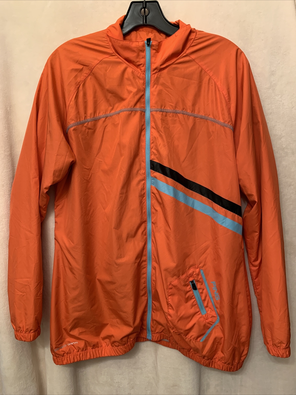 Womens Ping Golf Windbreaker Jacket XL 