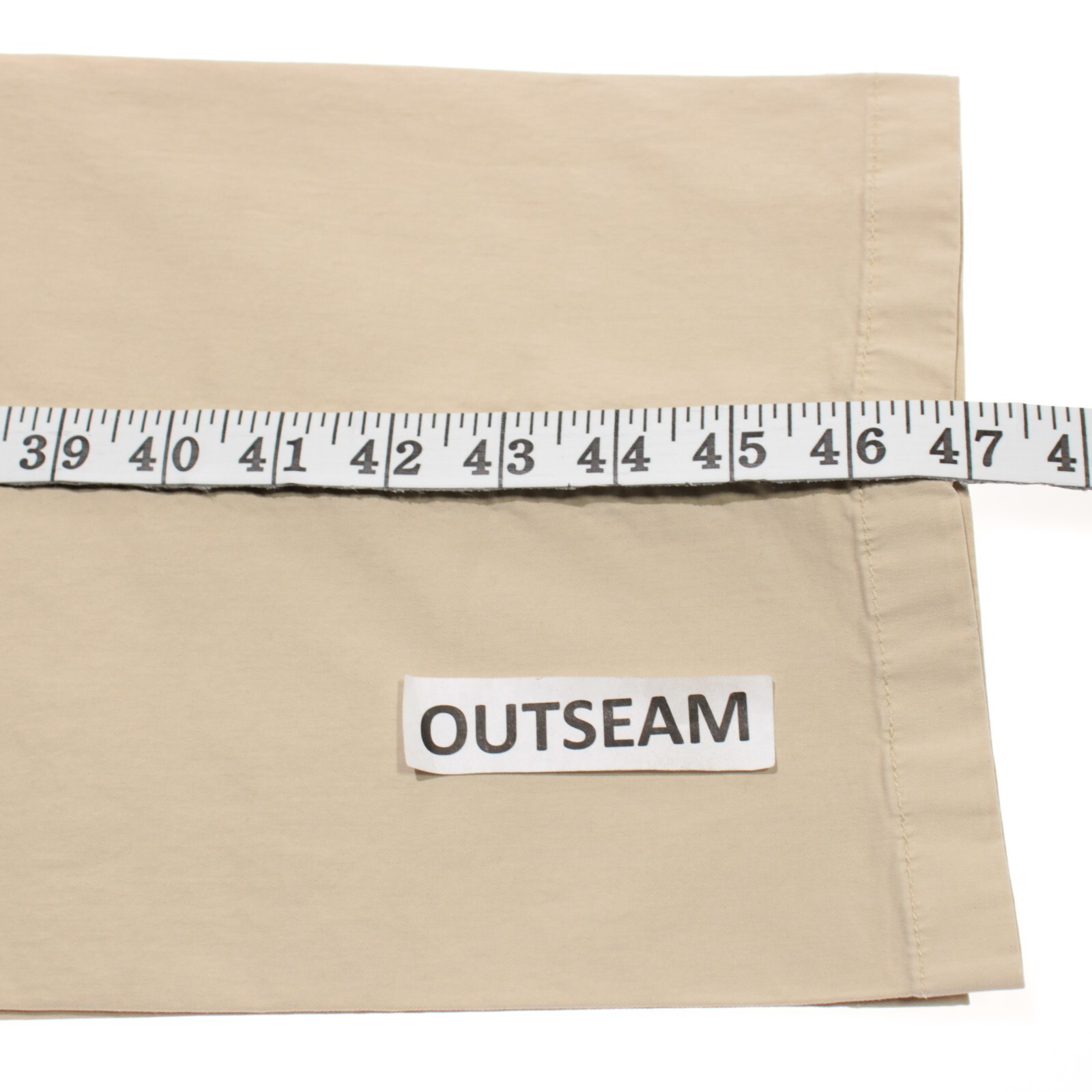 Scott Barber NWD Cotton Blend Chinos / Casual Pants Size ~ 38 US In Solid Beige