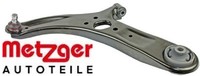 Metzger 58095701 Lenker FüR RadaufhäNgung Querlenker Lenker FüR Kia
