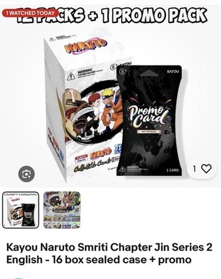 🔥 Kayou Naruto Jin Series 2 (English) – Booster Boxes FOR SALE