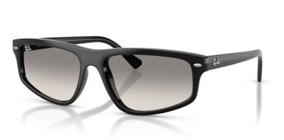 Ray Ban 2225 57 901/32 Sonnenbrille Schwarz/Grau Farbverlauf