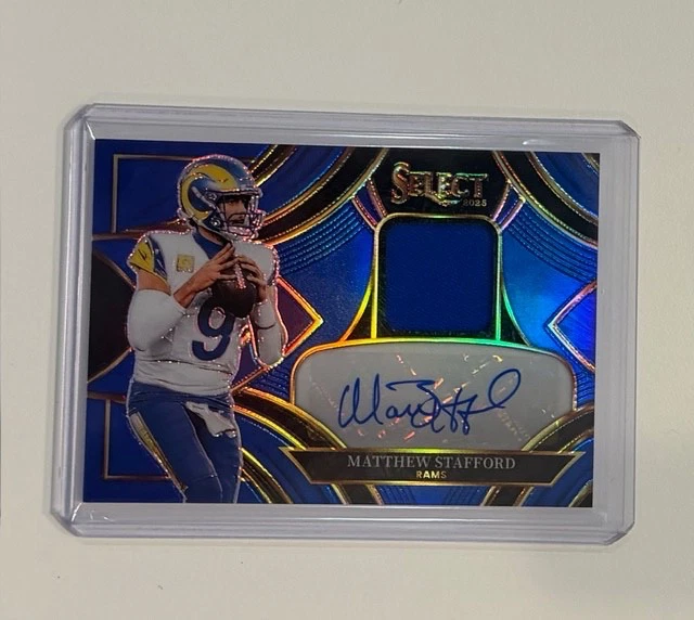 Matthew Stafford Autographed Football Sports Trading Cards