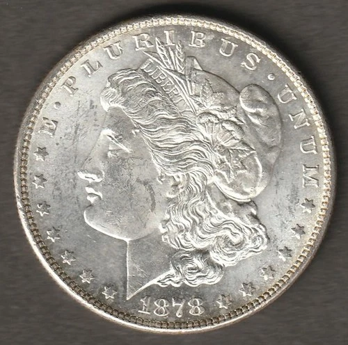 1878-S MORGAN DOLLAR BU CONDITION  ---  YHHS