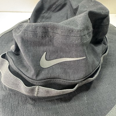 Nike Dri-Fit Swoosh‎ Logo Apex Golf Bucket Unisex Hat Anthracite (Gray Black) M Nike Adult Apex Dri-FIT Golf Bucket Hat | Golf Galaxy main image 3