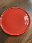 Fiesta Fiestaware Round Platter Scarlet Red