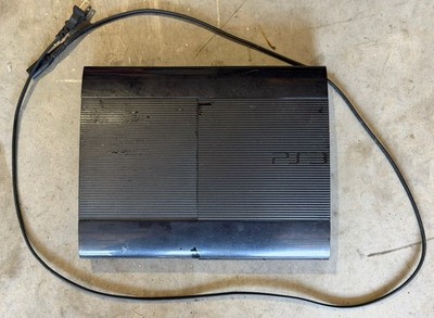 Sony PlayStation 3 PS3 Super Slim Console Only Untested AS-IS Parts Repair