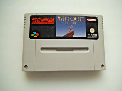 MYSTIC QUEST LEGEND (SNES / Super Nintendo) game cartridge only, PAL version