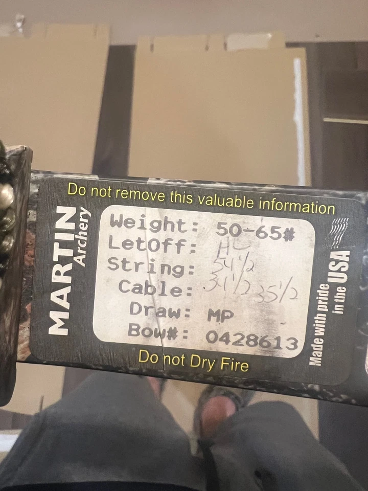 Arco compuesto Martin Magnum Tracer Foto 2 de 4