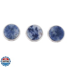 Liyafy 3Pcs Trumpet Valve Finger Buttons Musical Instruments Accessories Silv