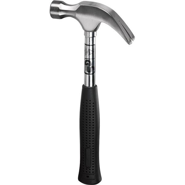 kwb Claw Hammer Steel pipe handle nail lifter rubber grip
