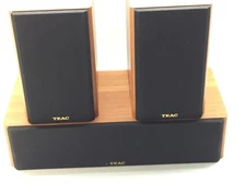 TEAC LSR-200 3-Piece 5.1 Home Theater Speakers Set (2 Satellite + Center) - Read