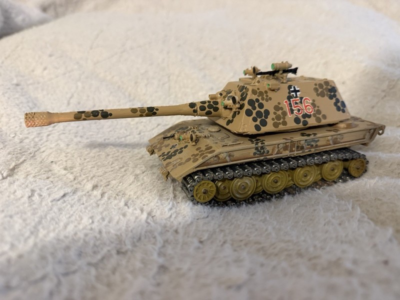 Solido Tiger-Maus E100 Upper Tank Panzer 1/50 Bolt Action Entwicklung Gaso.line