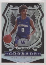 2020-21 Panini Prizm Draft Picks Crusade Silver Prizm Jaden McDaniels #91 0k3t