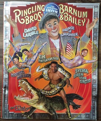 Ringling Bros. And Barnum & Bailey Circus Program 132nd Edition 2002