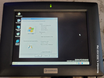 IEI AFL-08AH 8.5'' Panel PC Industrial Computer ATOM 270 Windows XP 4GB SSD #AA3