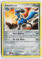 Lucario 53/127 Uncommon Platinum Pokemon Heavily Played on eBay