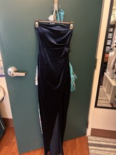 Navy Windsor Formal Dress Sparkly