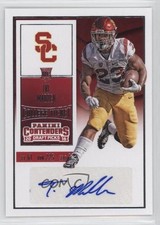 2016 Contenders Draft Picks College Ticket Tre Madden (White Jersey) Auto 2r5