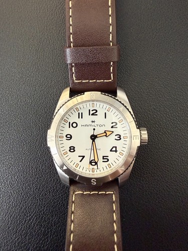 Hamilton Khaki Field Expedition Automatic 37 MM White Dial Watch H70225510