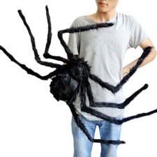 Halloween Hanging Decor Giant Realistic Hairy Spider Outdoor Yard Decor