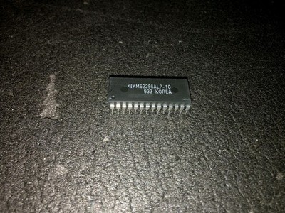  7 Stück CMOS SRAM Samsung KM62256ALP-10 32Kx8 100ns Low-Power RAM DIP28 