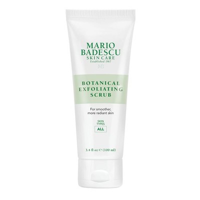 Mario Badescu Botanical Exfoliating Scrub for All 3.4 Ounce (Pack of 1), Rose 