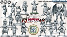 Fantasy Football Female Chaos Full Team Myth Bowl