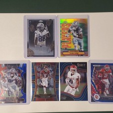 2025 Topps Chrome/Select CeeDee Lamb Dallas Cowboys Oklahoma Sooners 6 card lot 