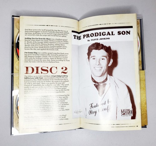 Hank Williams - Unreleased Recordings (2008) 3 CD Deluxe Boxset ~ Time Life ~ NM - Picture 5 of 7