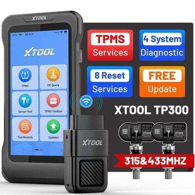 XTOOL TP300 TPMS Programming Scanner Relearn Activation Reset Diagnostic Tool