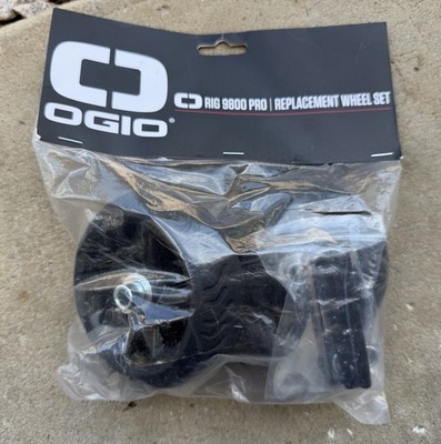 Ogio Rig 9800 Pro Black/Black Replacement Wheel Set - 801003.996