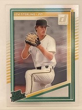 2025 Donruss Baseball Rated Prospect #164 Levi Sterling - Clearly/Acetate