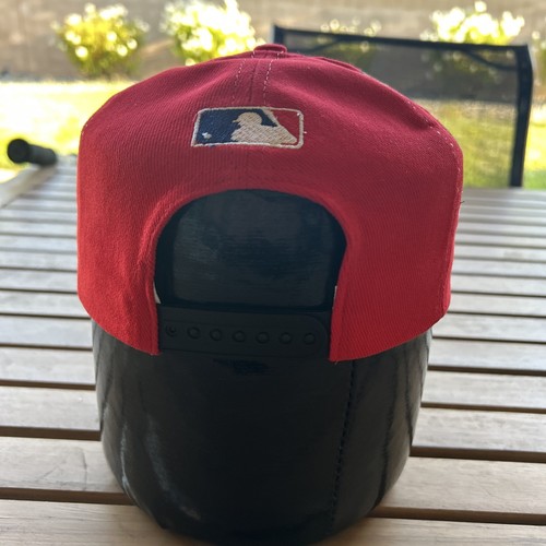 Cleveland Guardians 90s Eagles Aguila MLB Korean Wool Snapback Hat Rare Wahoo - Picture 6 of 12