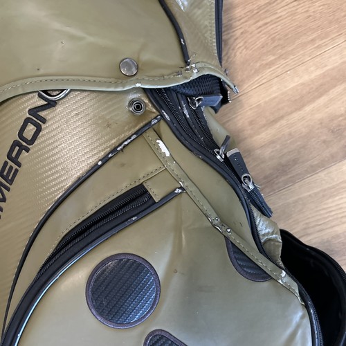 SCOTTY CAMERON OLIVE GREEN CIRCLE T STAFF BAG - Picture 4 of 10