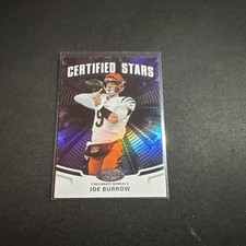 2025 Panini Certified - Certified Stars Joe Burrow #CST-JBW