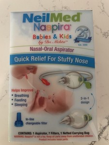 NeilMed Naspira Nasal-Oral Aspirator - Manufacture date 09/25- Brand New